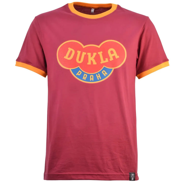 Dukla Prague 12th Man - Maroon/Amber Ringer_0