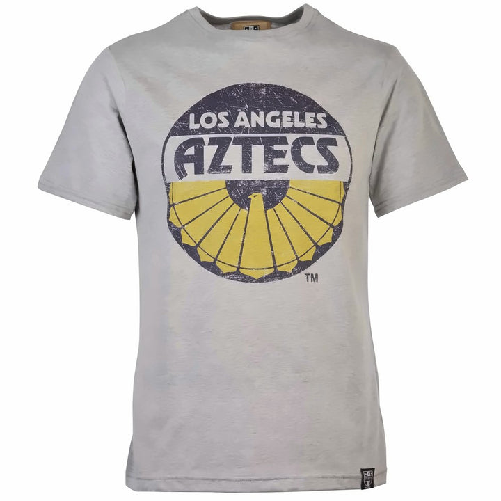 Los Angeles Aztecs Vintage Logo - Grey T-Shirt_0