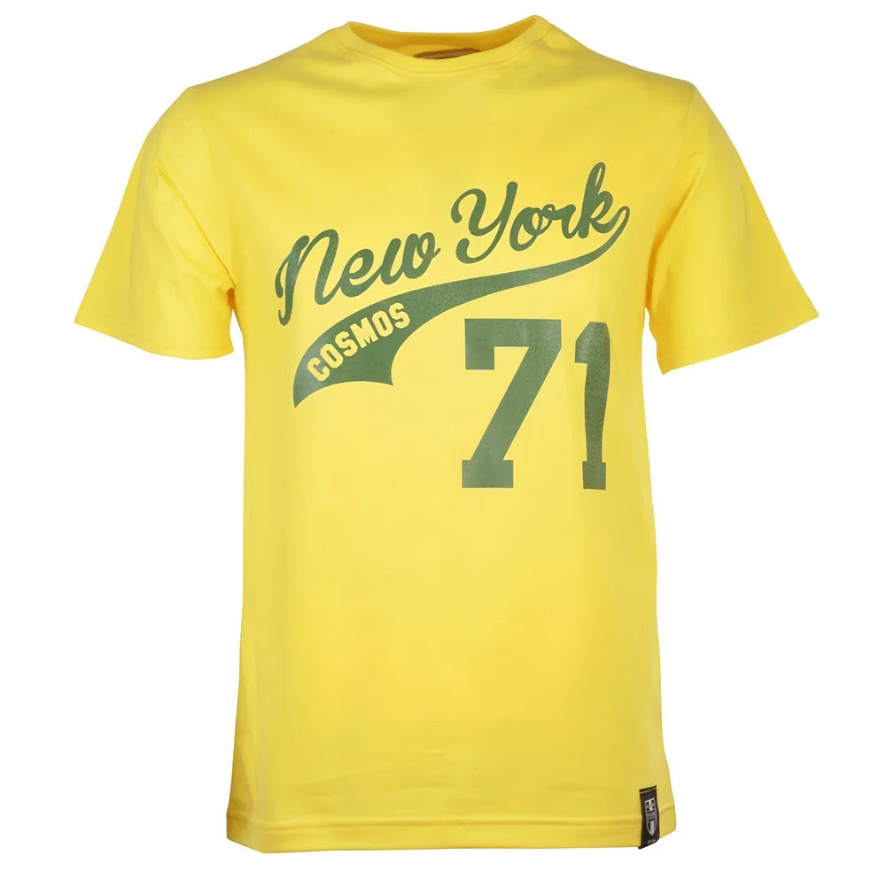 New York Cosmos 71 Yellow T-Shirt_0