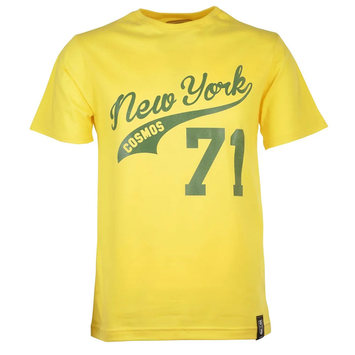 New York Cosmos 71 Yellow T-Shirt_0