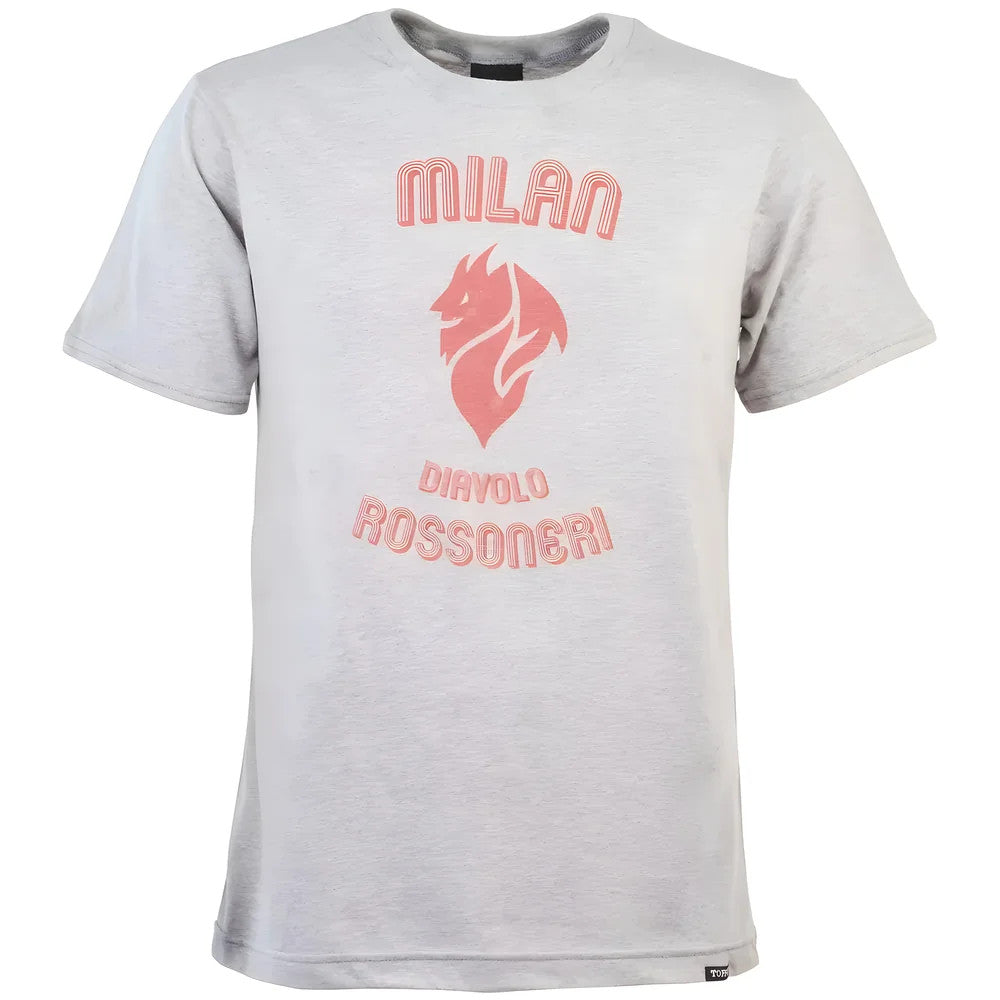 AC Milan Rossoneri Diavolo T-Shirt - Grey Marl_0