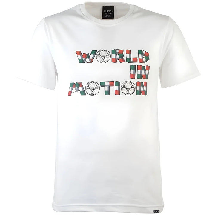 World in Motion Italia 90 - White T-Shirt_0