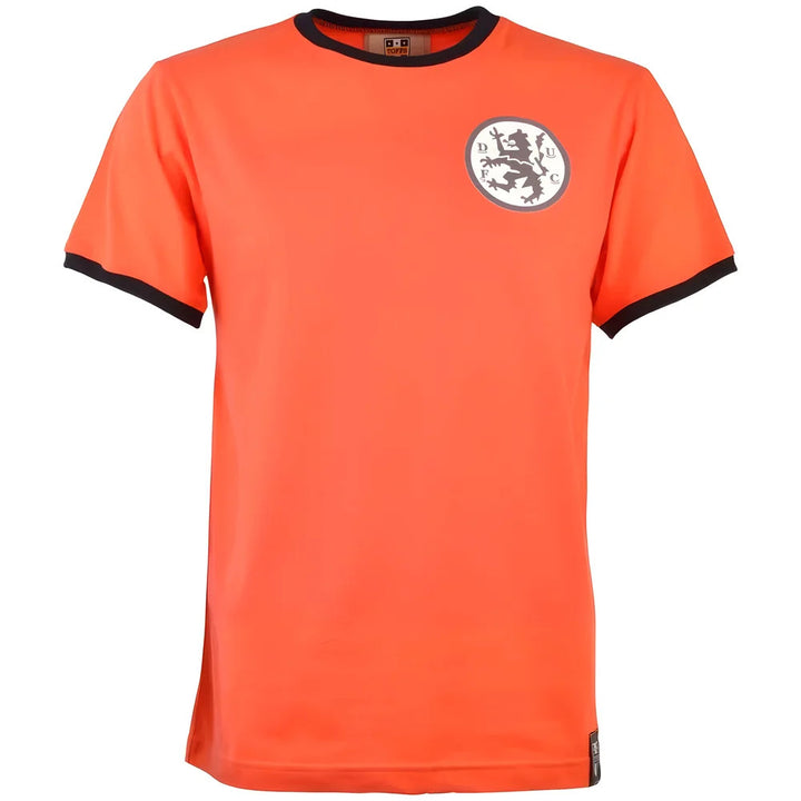 Dundee 12th Man T-Shirt - Orange/Black Ringer_0