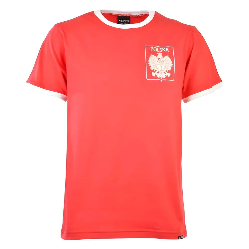 Poland 12th ManT-Shirt - Red/White Ringer_0