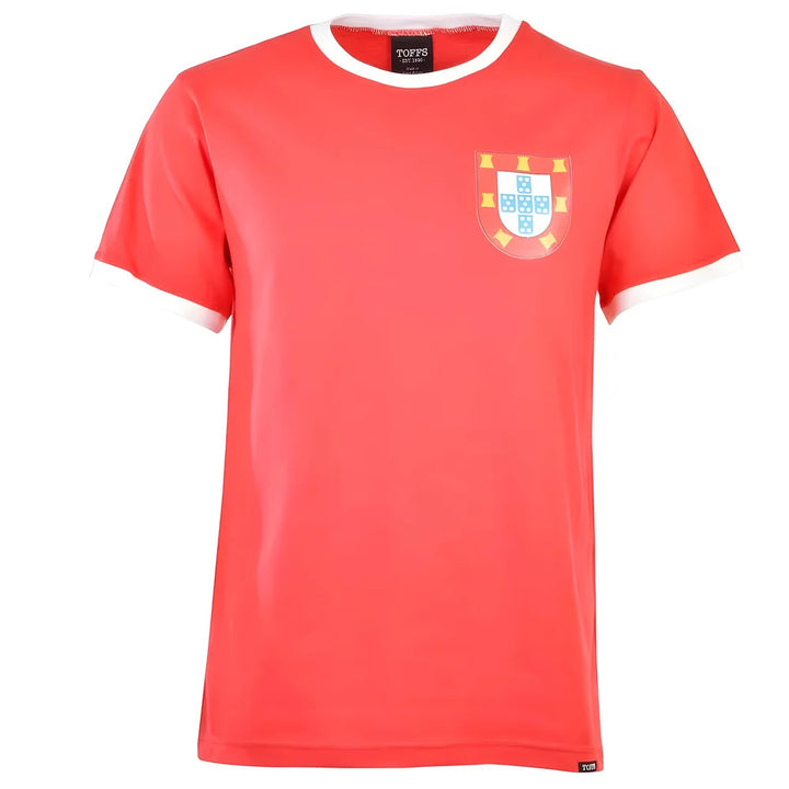 Portugal 12th ManT-Shirt - Red/White Ringer_0