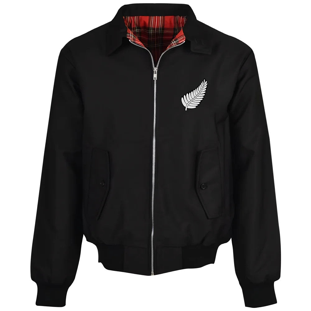 New Zealand 1980 Ruby Black Harrington Jacket_0