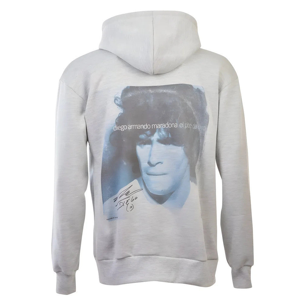 Pennarello: LPFC Maradona Zipped Hoodie - Light Grey_0