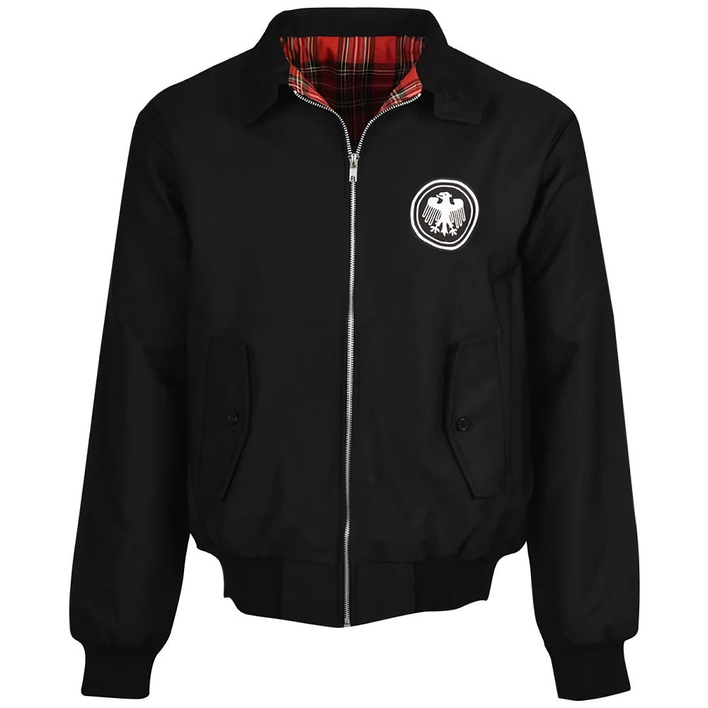 Germany Black Harrington Jacket_0