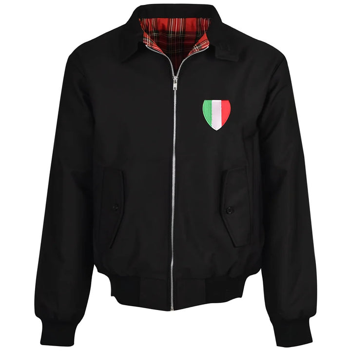 AC Milan Black Harrington Jacket_0