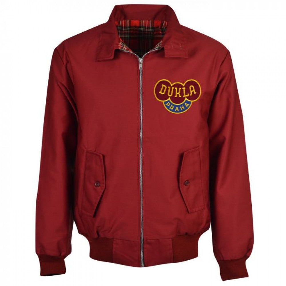 Dukla Prague Maroon Harrington Jacket_0