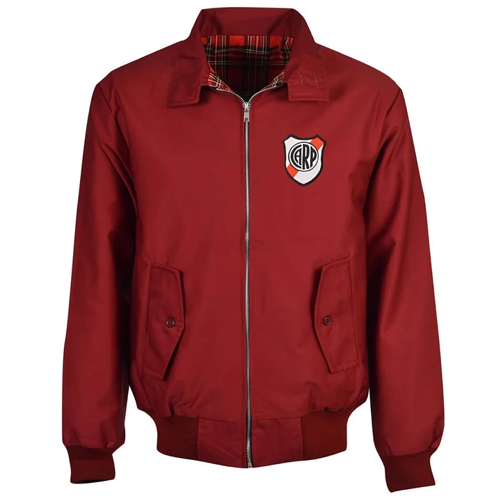 River Plate Maroon Harrington Jacket_0