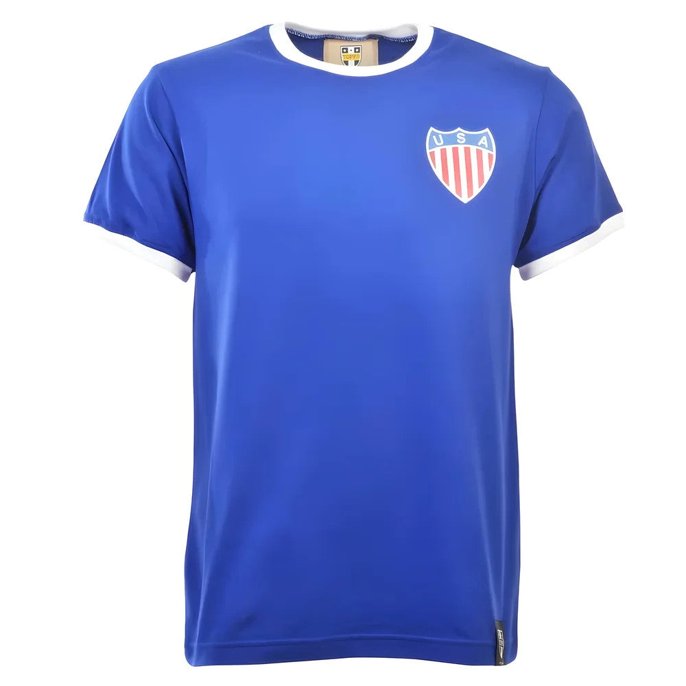 USA 12th Man T-Shirt - Royal/White Ringer_0