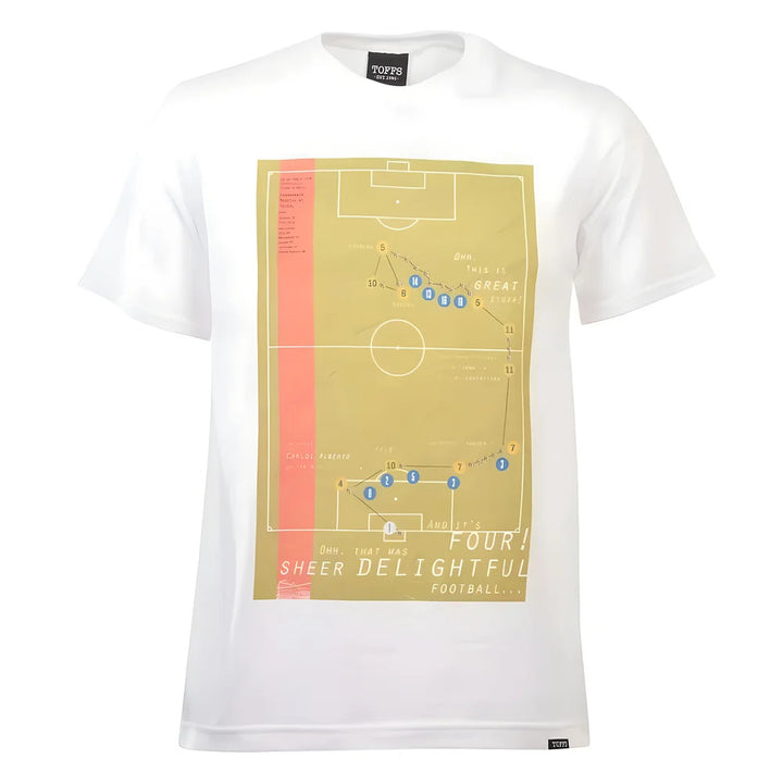 Pennarello: Carlos Alberto 1970 Classic Goal - White T Shirt_0
