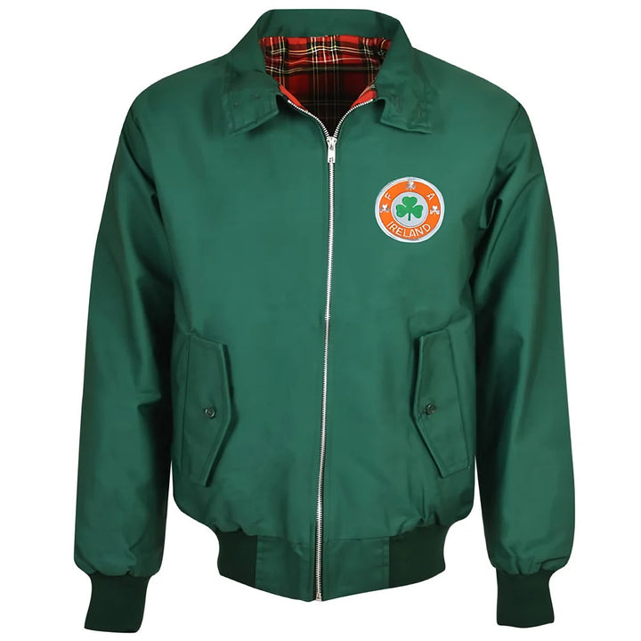 Republic of Ireland Green Harrington Jacket_0