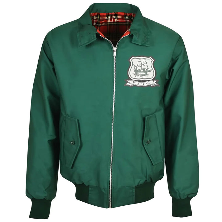 Plymouth Argyle Green Harrington Jacket_0