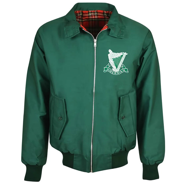Hibernian Green Harrington Jacket_0