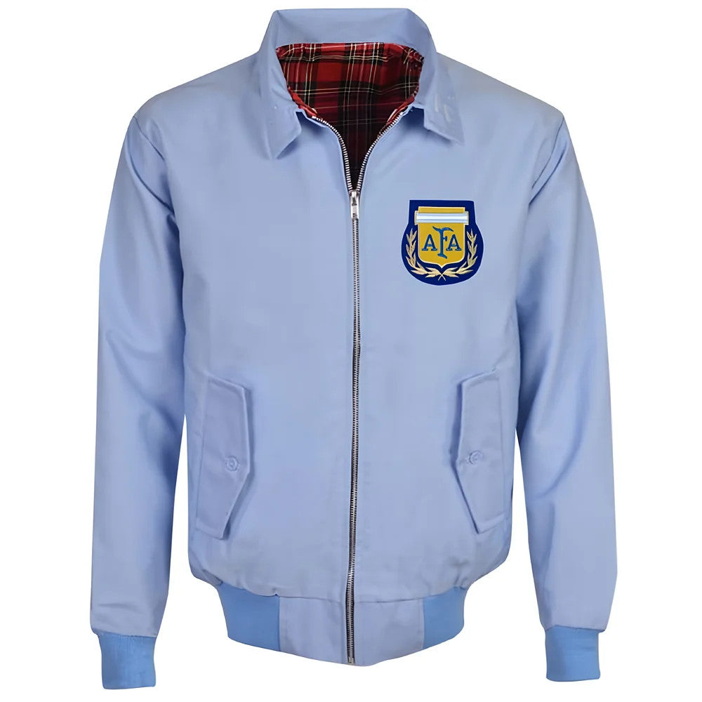 Argentina Light Blue Harrington Jacket_0