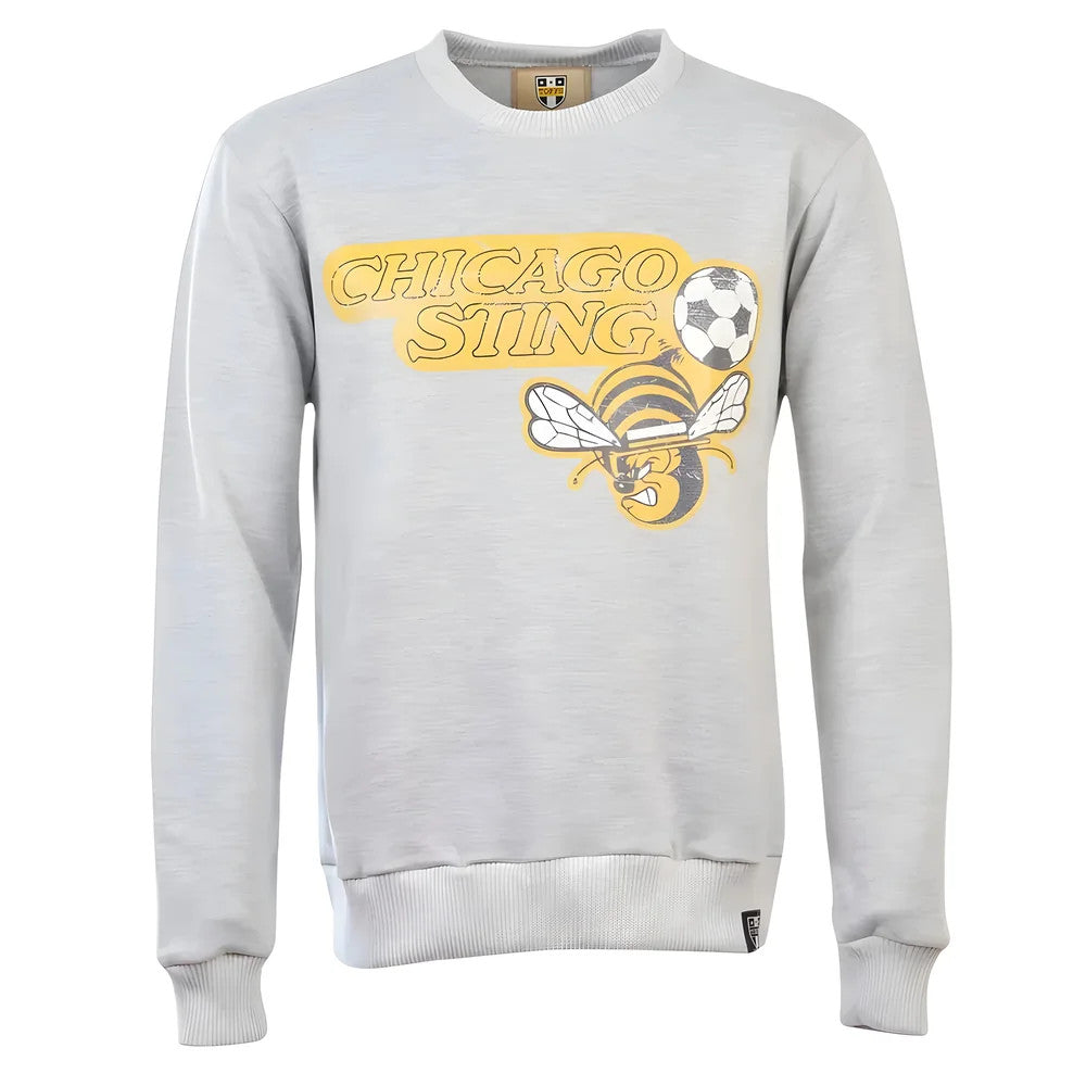 NASL: Chicago Sting Sweatshirt - Light Grey_0
