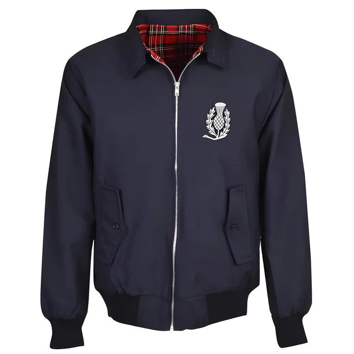 Partick Thistle Navy Harrington Jacket_0