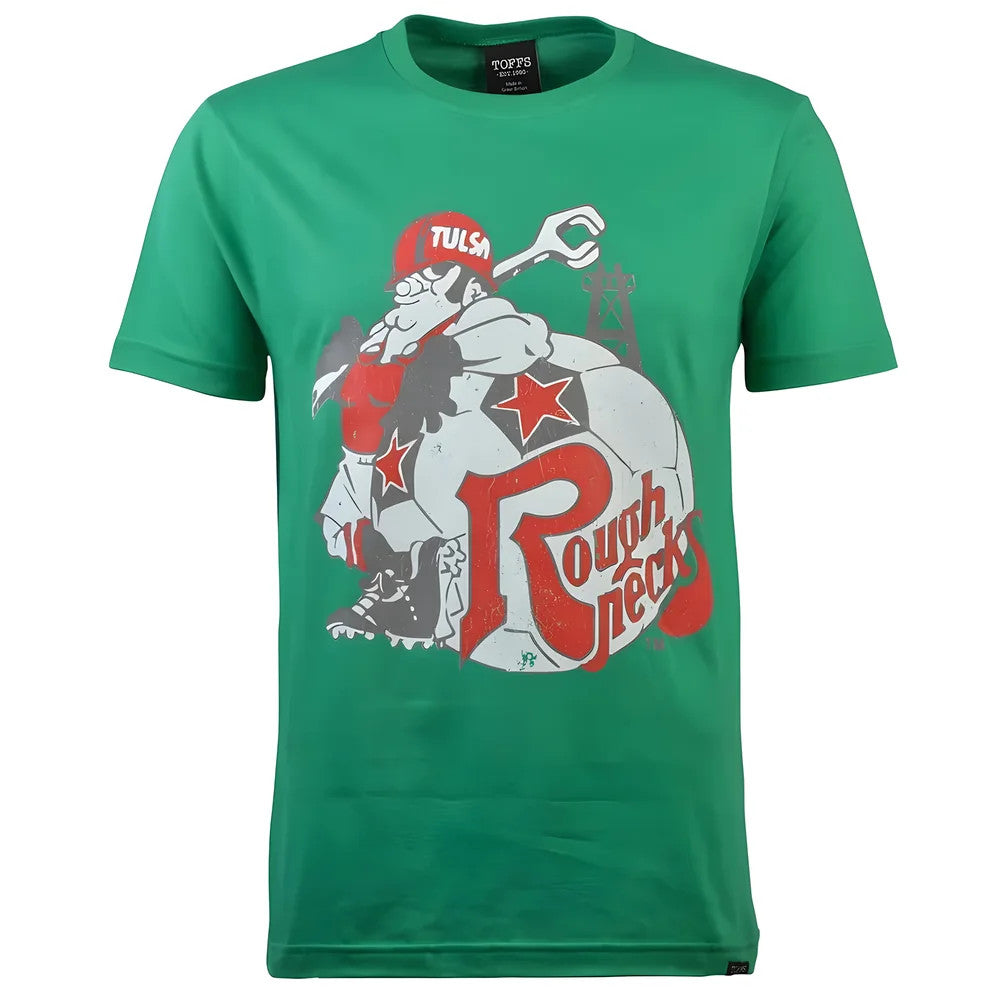 Tulsa Roughnecks - Green T-Shirt_0