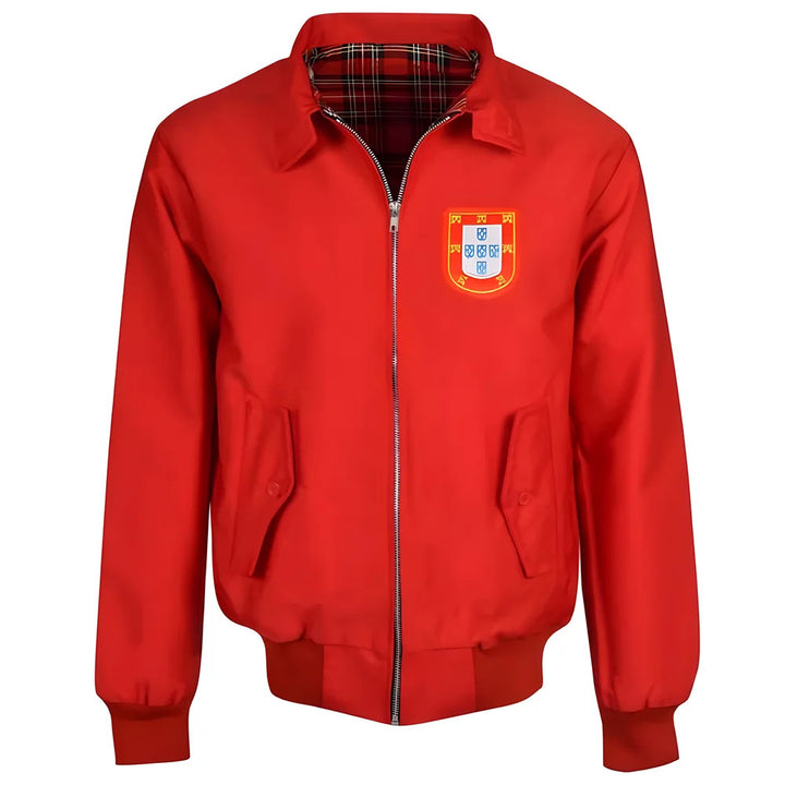 Portugal Red Harrington Jacket_0