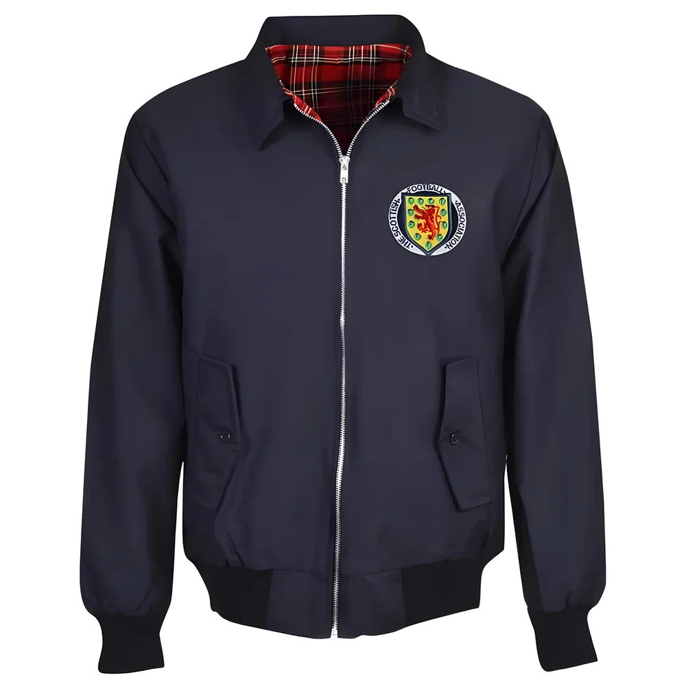 Scotland 1970s Navy Harrington Jacket_0