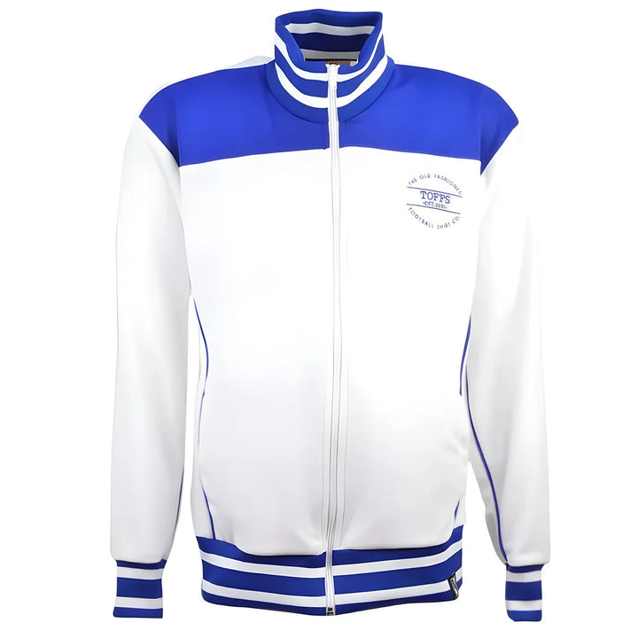 The Old Fashioned Football Shirt Co. - White/Royal Track Top_0