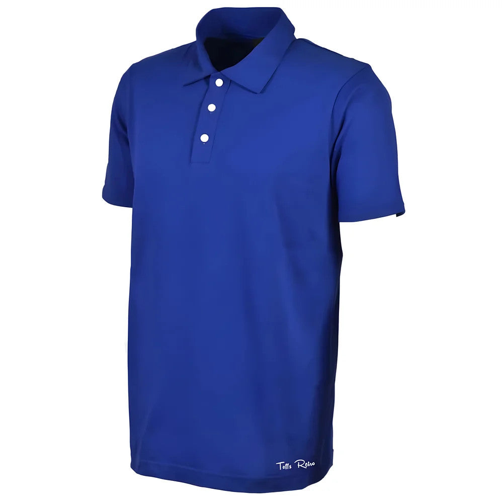 Toffs Retro Polo Shirt - Royal_0