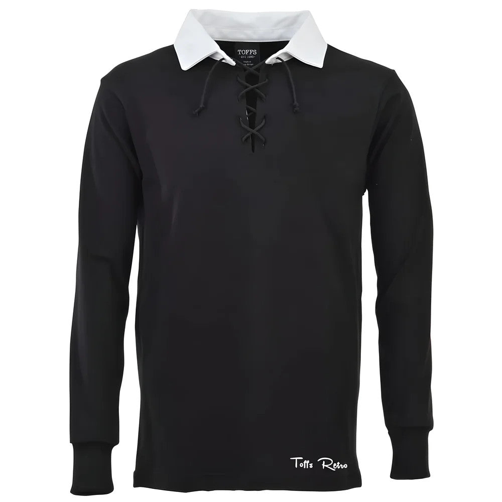 TOFFS Classic Retro Black Long Sleeve Shirt_0