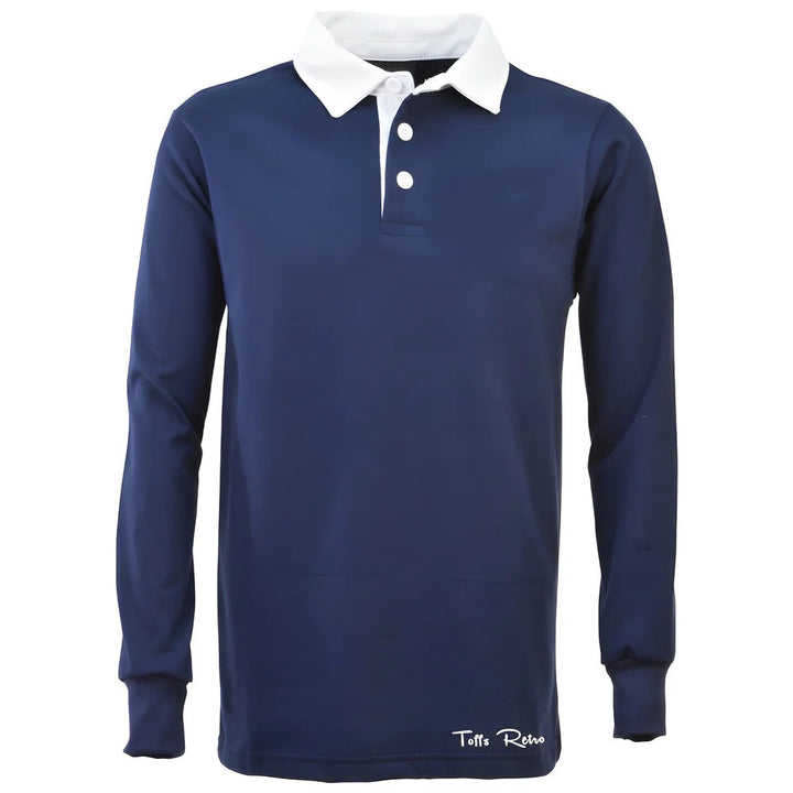TOFFS Classic Retro Navy Long Sleeve Shirt_0