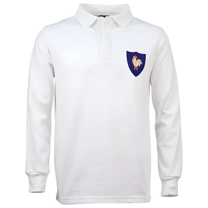 France 1972 Away Vintage Rugby Shirt_0