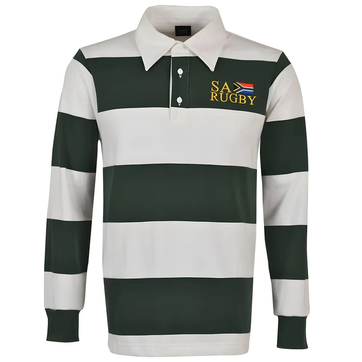 South Africa Hooped Rugby Shirt_0