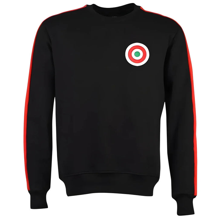 A C Milan Sweatshirt Black/Red_0