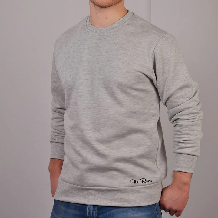 Toffs Retro Light Grey Sweatshirt_0