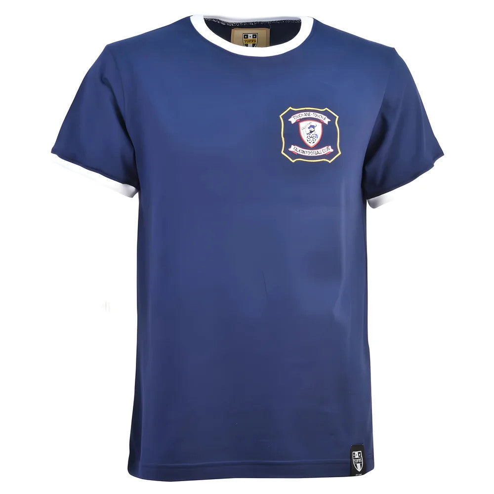 Falkirk 12th Man T-Shirt - Navy/White Ringer_0