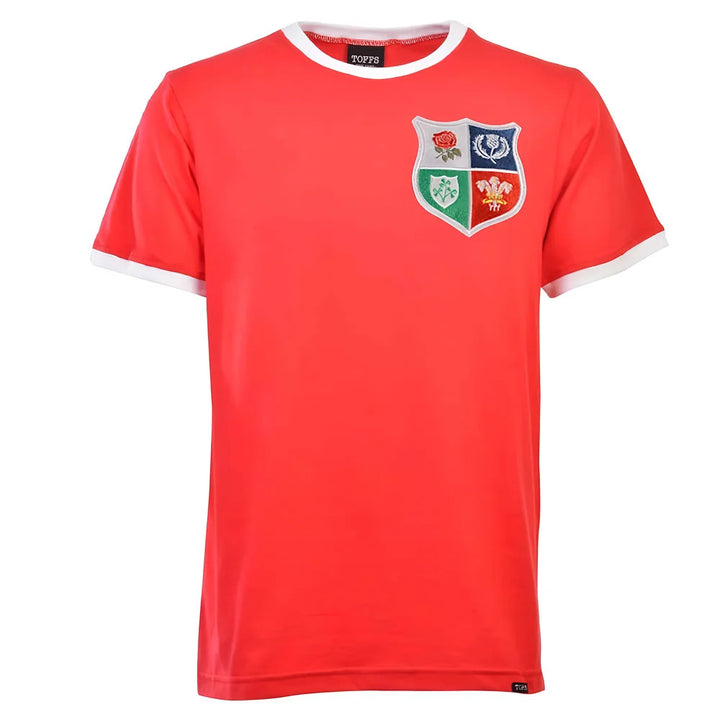 British & Irish Lions 1970's T-Shirt - Red/White_0