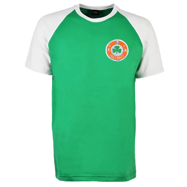 Republic of Ireland Raglan Sleeve Green/White T-Shirt_0
