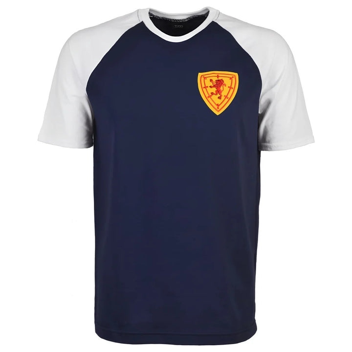 Scotland Raglan Sleeve Navy/White T-Shirt_0