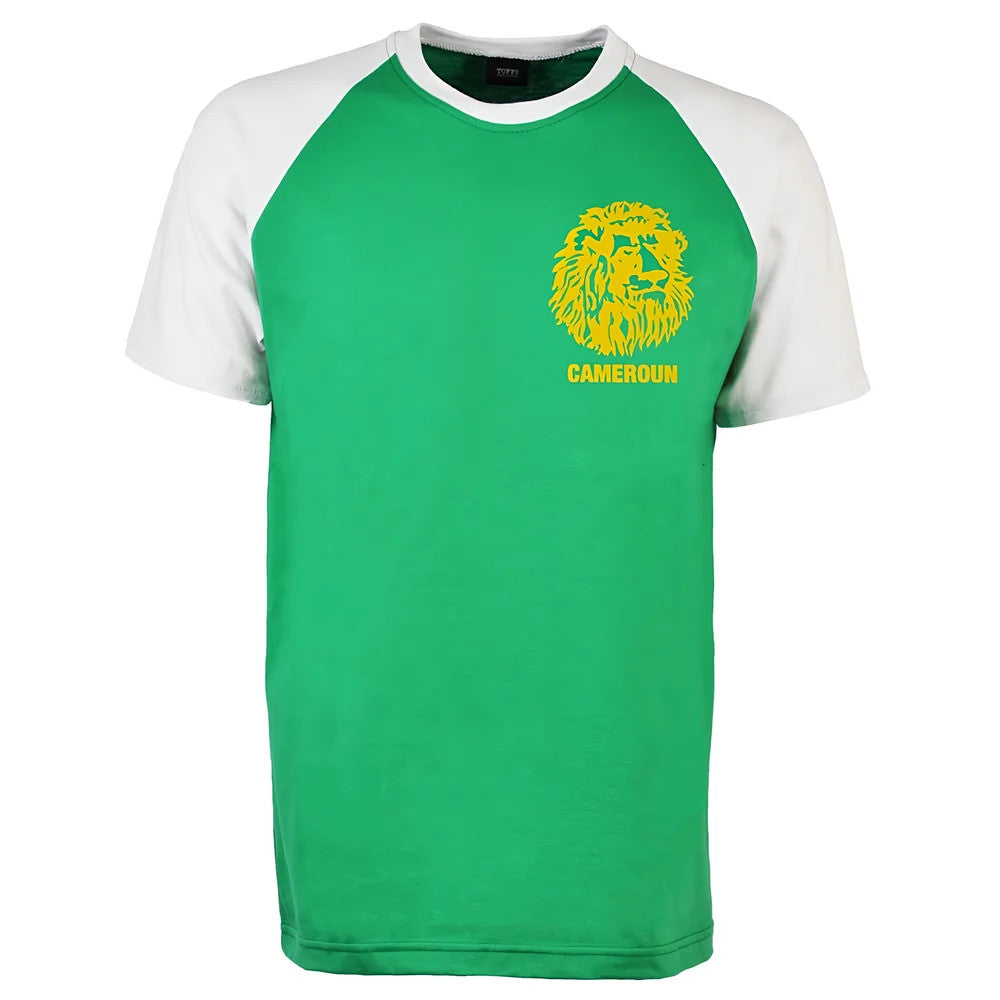 Cameroon Raglan Sleeve Green/White T-Shirt_0