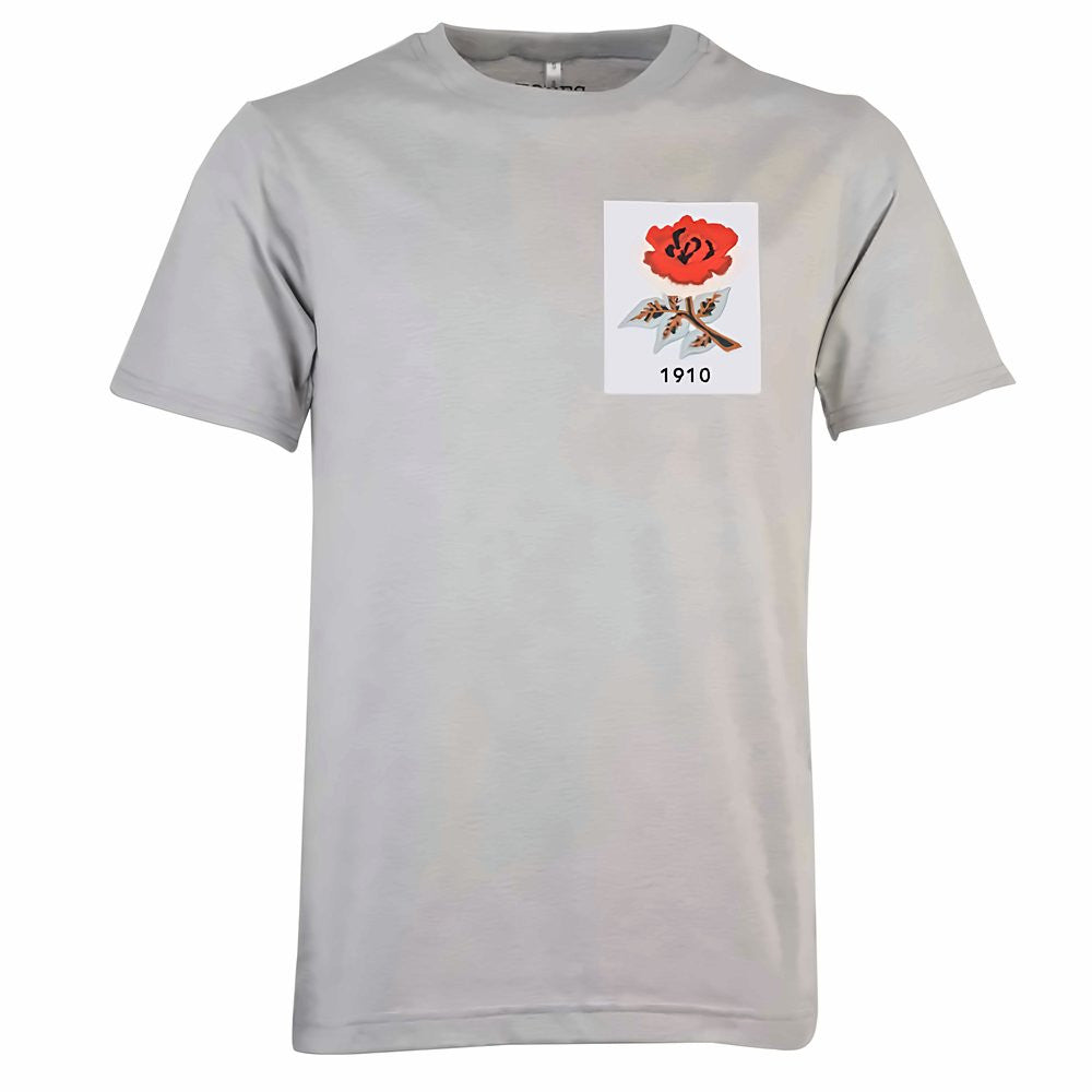 England Rose 1910 Grey T-Shirt_0