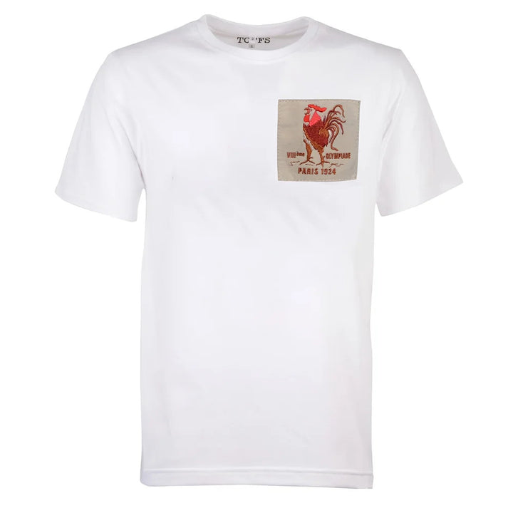 France Rooster 1924 White T-Shirt_0