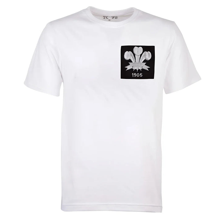 Wales Feathers 1905 White T-Shirt_0