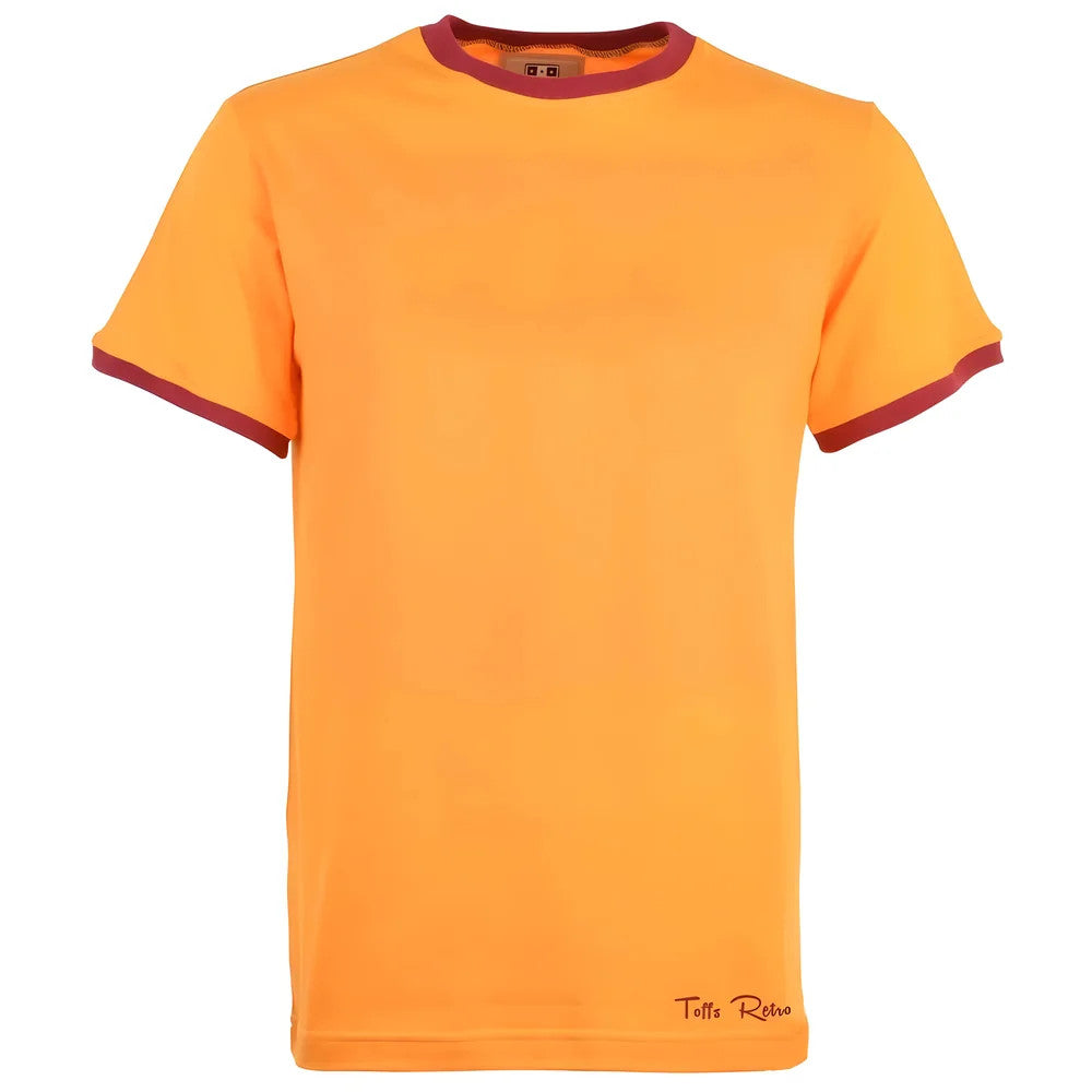 Toffs Retro Amber/Maroon Tee Shirt_0