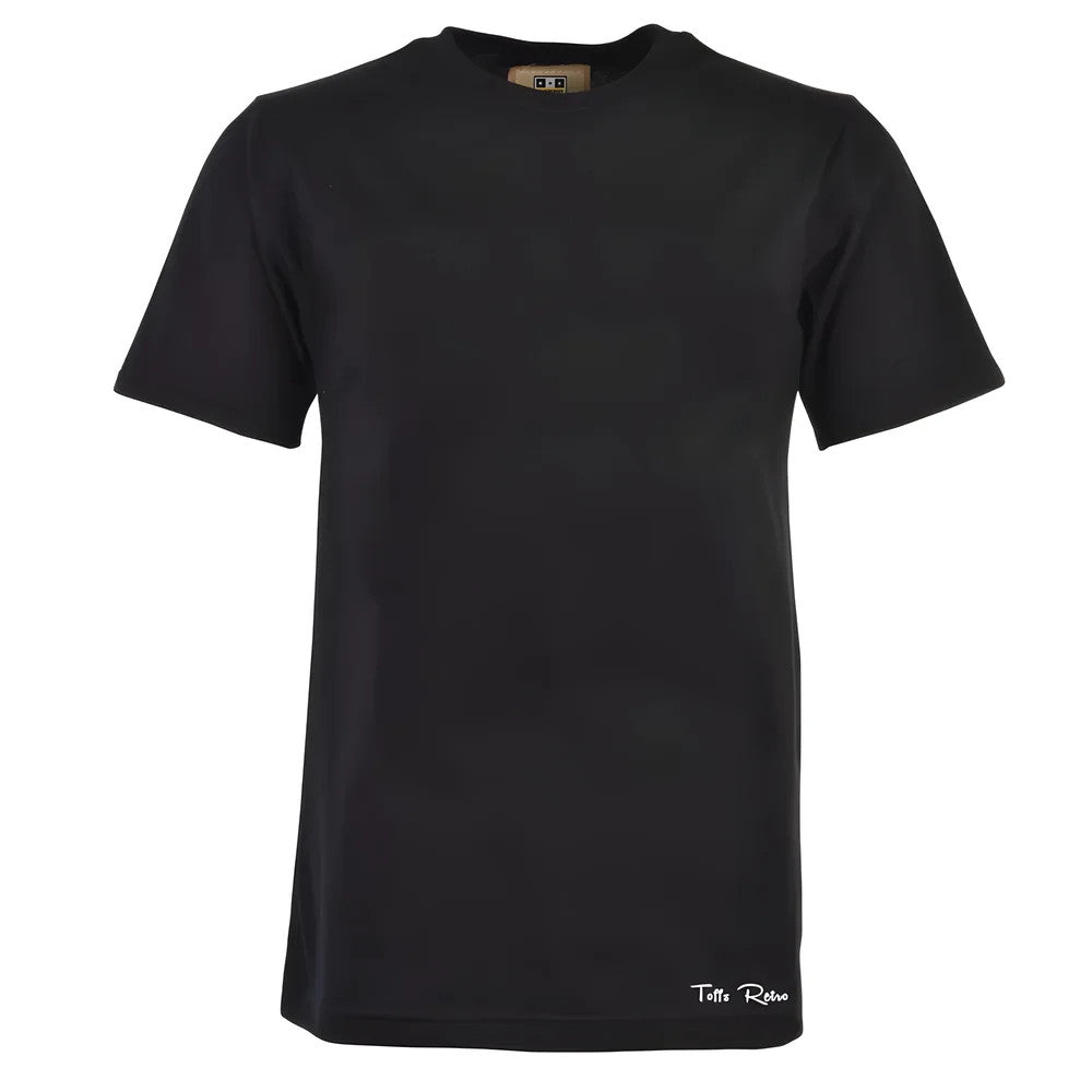 Toffs Retro Black Tee Shirt_0