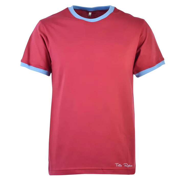 Toffs Retro Maroon/Sky Tee Shirt_0