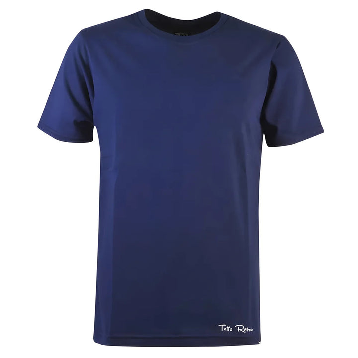 Toffs Retro Navy Tee Shirt_0
