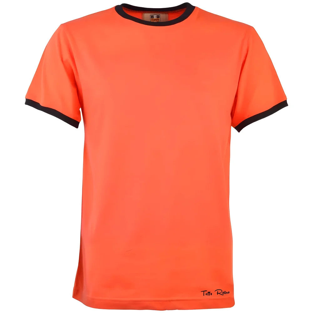 Toffs Retro Orange/Black Tee Shirt_0