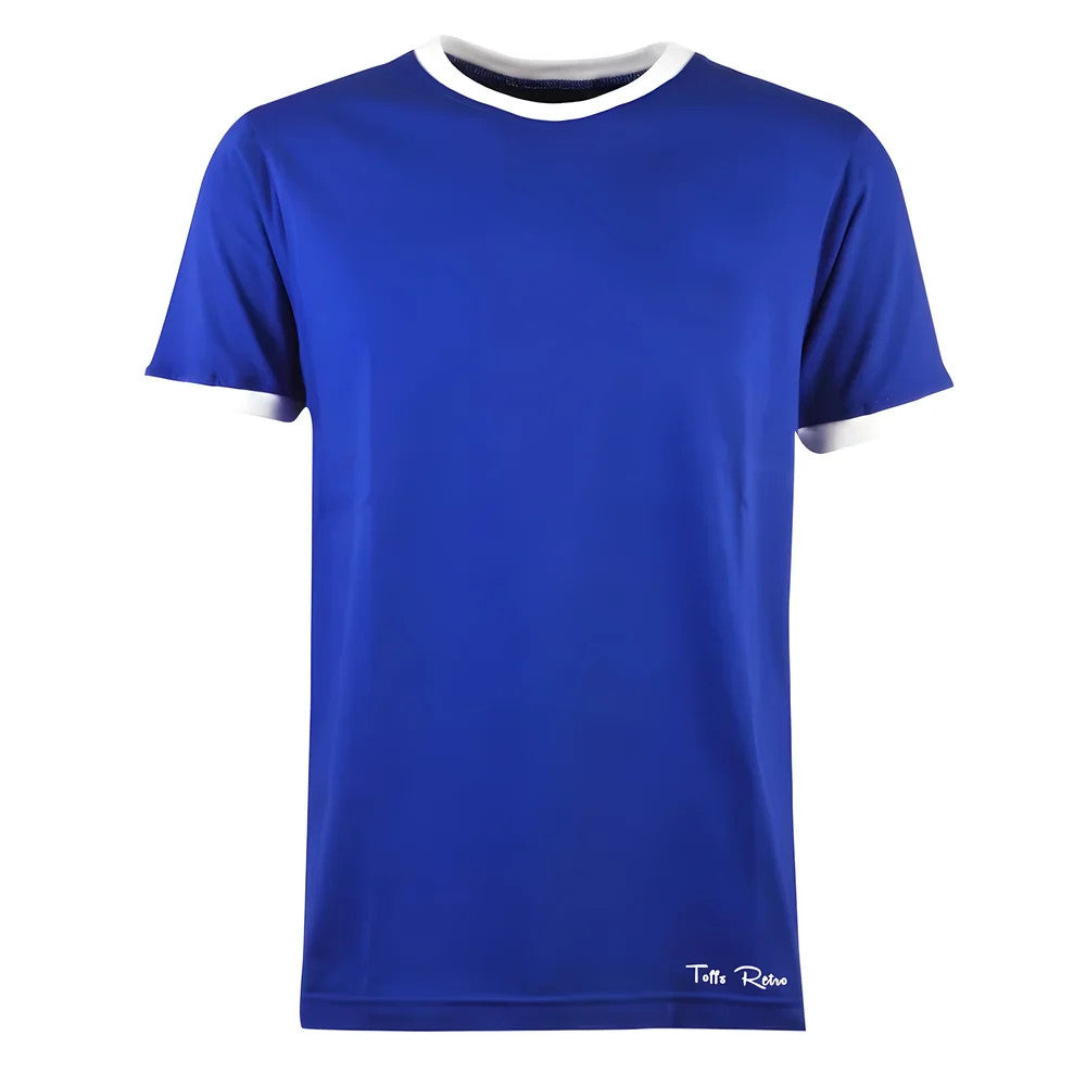 Toffs Retro Royal/White Tee Shirt_0
