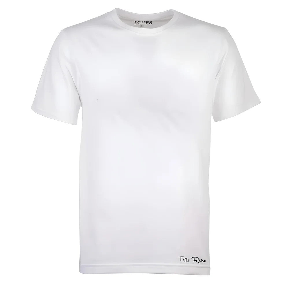 Toffs Retro White Tee Shirt_0