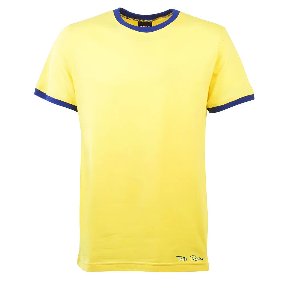 Toffs Retro Yellow/Blue Tee Shirt_0